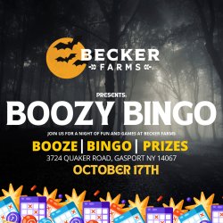 SPOOKY BOOZY BINGO