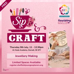 Sip & Craft: Jewellery Making