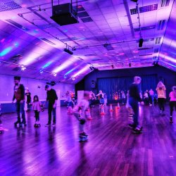 Melksham Christmas Roller Disco.