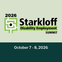 2026 Starkloff Disability Employment Summit Logo October 7-8, 2026
