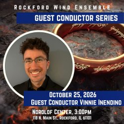 RWE Guest Conductor Vinnie Inendino