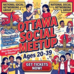 Ottawa – Fun Social Mixer for Ages 20s & 30s