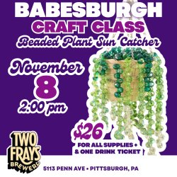 Beaded Plant Sun Catcher