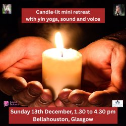 Candlelit Yin Yoga Mini Retreat with Sound Bath: a Journey into Deep Rest and Renewal