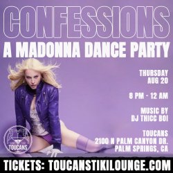 CONFESSIONS A Madonna Dance Party