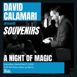 David Calamari magic show December 5