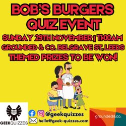 Bob's Burgers Quiz Event