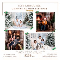 LoveBug Photos Xmas mini promo flyer