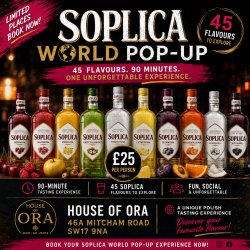 Soplica world Pop up tasting experience 16.8.26