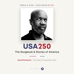FIELD NOTES with David McAlmont — What Is This Thing Called Love? An American Songbook