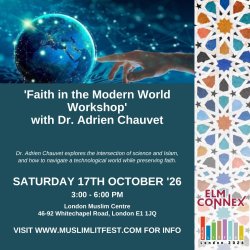 'Faith in the Modern World Workshop' with Dr. Adrien Chauvet