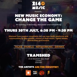 Creators Networking Event - New Music Economy: Change The Game: Hosted by 2140Music
