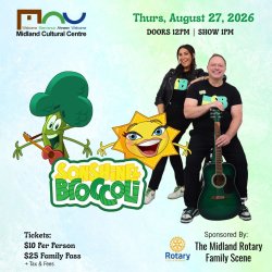 MCC Presents: Sonshine & Broccoli, A Family Scene Show Sponsored by the Midland Rotary Club