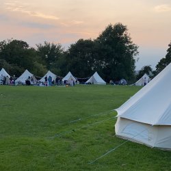 Camp Night Bell Tents