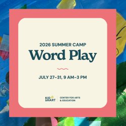 KID smART Word Play Summer Camp