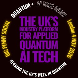 Quantum + AI Tech Show in London, November, 4th
