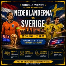 Sverige vs. Tunisien