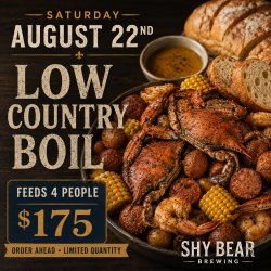Low Country Boil Event - Feeds 4 Adults