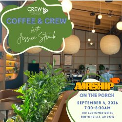 Coffee & CREW with Jessica Straub | Airship on the Porch