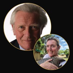 Michael Heseltine and daughter Annabel Heseltine