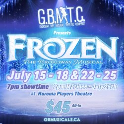 GBMTC Presents: FROZEN the Broadway Musical
