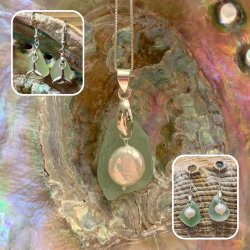 Sea Glass & Silver: Pendant and Earrings Workshop