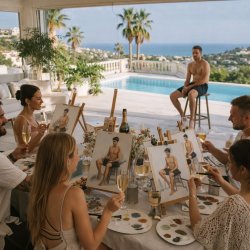 🎨 Win a Paint & Sip Experience for You + a Friend 🍷