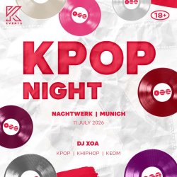 OfficialKEvents | MUNICH: KPOP & KHIPHOP Night in July 💜 BTS AFTERPARTY 💜