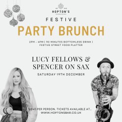 Festive Party Brunch Spencer on Sax & Lucy Fellows Live