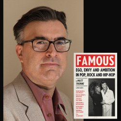 Matt Thorne with book 'Famous'
