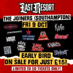 Last Resort - Nu Metal Tribute at The Joiners (Southampton)