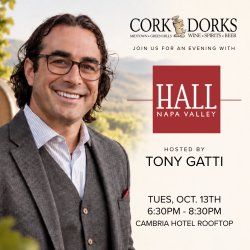 Join Us: Taste selections from HALLS Napa Valley with Tony Gatti