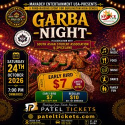 Garba Night in Association with South Asian Student association & Spice Land