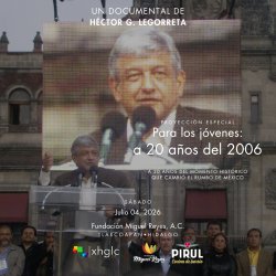 Proyección especial "Para los jóvenes: a 20 años del 2006"