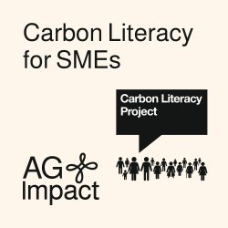Carbon Literacy Project logo in black and white