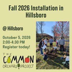 Fall 2026 Orchard Installation In Hillsboro