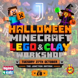 Halloween Minecraft & Clay Workshop