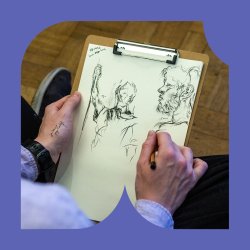Live drawing night at Area 51