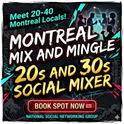 Montreal – Meet New People This Saturday