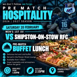 Pre-Match Hospitality Buffet