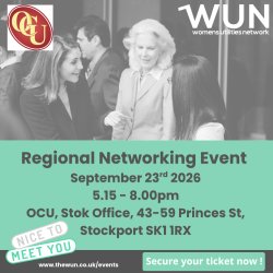WUN Regional Networking – North West (Stockport)