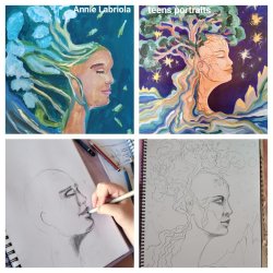 Teens Portrait Painting and Drawing with Annie Labriola_T3_2026
