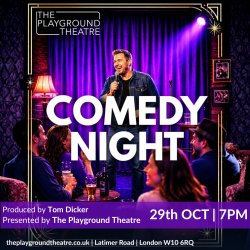 The Playground Theatre’s Stand-Up Comedy Night October