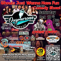 Oxymorons Comedy group poster