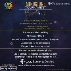 MINDSTONE - Moonstone Charity Tournament for Mental Health