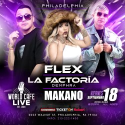 FLEX, FACTORIA Y MAKANO EN PHILADELPHIA