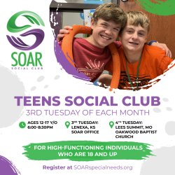 SOAR Teen Social Club - MO