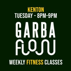 Tuesday - Kenton - July, August, September  2026 - Garba Fitness Class 8pm to 9pm