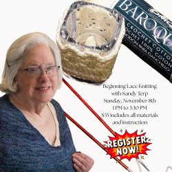 Beginning Lace Knitting with Sandy Terp