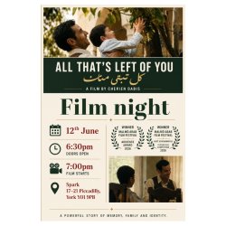 All that’s Left of You film fundraiser